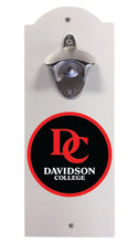 Load image into Gallery viewer, Davidson College Wall Mounted Bottle Opener  Officially Licensed Collegiate Product
