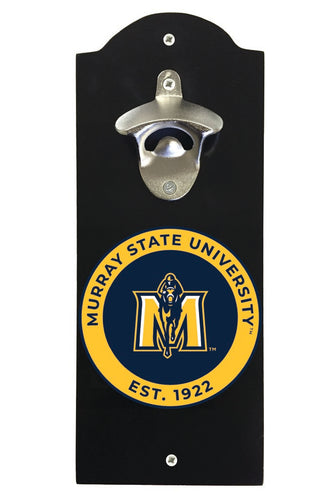 Murray State University Wall Mounted Bottle Opener Black Officially Licensed Collegiate Product Black