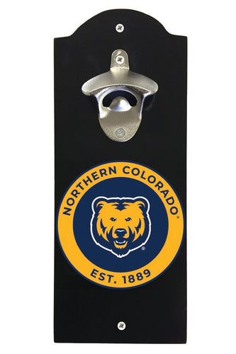 Northern Colorado Bears Wall Mounted Bottle Opener Black Officially Licensed Collegiate Product Black