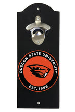 Load image into Gallery viewer, Oregon State Beavers Wall Mounted Bottle Opener  Officially Licensed Collegiate Product
