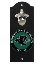 Load image into Gallery viewer, Plymouth State University Wall Mounted Bottle Opener  Officially Licensed Collegiate Product
