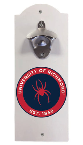 Richmond Spiders Wall Mounted Bottle Opener White Officially Licensed Collegiate Product White