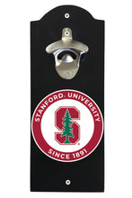 Load image into Gallery viewer, Stanford University Wall Mounted Bottle Opener Black Officially Licensed Collegiate Product Black
