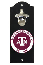 Load image into Gallery viewer, Texas A&amp;M Aggies Wall Mounted Bottle Opener  Officially Licensed Collegiate Product
