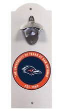 Load image into Gallery viewer, UTSA Road Runners Wall Mounted Bottle Opener  Officially Licensed Collegiate Product
