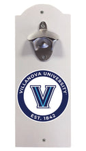 Load image into Gallery viewer, Villanova Wildcats Wall Mounted Bottle Opener White Officially Licensed Collegiate Product White
