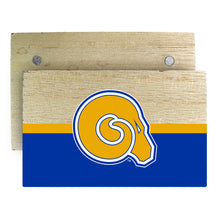 Load image into Gallery viewer, Albany State University Wooden 2&quot; x 3&quot; Fridge Magnet Officially Licensed Collegiate Product
