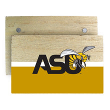 Load image into Gallery viewer, Alabama State University Wooden 2&quot; x 3&quot; Fridge Magnet Officially Licensed Collegiate Product
