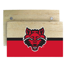 Load image into Gallery viewer, Arkansas State Wooden 2&quot; x 3&quot; Fridge Magnet Officially Licensed Collegiate Product
