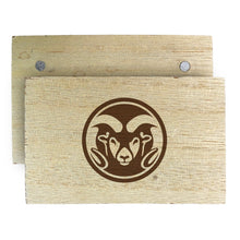 Load image into Gallery viewer, Colorado State Rams Wooden 2&quot; x 3&quot; Fridge Magnet Officially Licensed Collegiate Product
