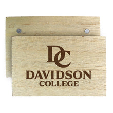 Load image into Gallery viewer, Davidson College Wooden 2&quot; x 3&quot; Fridge Magnet Officially Licensed Collegiate Product
