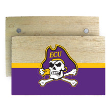 Load image into Gallery viewer, East Carolina Pirates Wooden 2&quot; x 3&quot; Fridge Magnet Officially Licensed Collegiate Product
