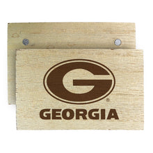 Load image into Gallery viewer, Georgia Bulldogs Wooden 2&quot; x 3&quot; Fridge Magnet Officially Licensed Collegiate Product
