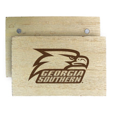 Load image into Gallery viewer, Georgia Southern Eagles Wooden 2&quot; x 3&quot; Fridge Magnet Officially Licensed Collegiate Product
