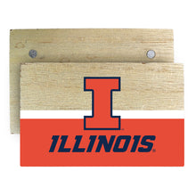 Load image into Gallery viewer, Illinois Fighting Illini Wooden 2&quot; x 3&quot; Fridge Magnet Officially Licensed Collegiate Product
