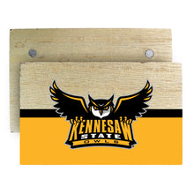 Load image into Gallery viewer, Kennesaw State University Wooden 2&quot; x 3&quot; Fridge Magnet Officially Licensed Collegiate Product
