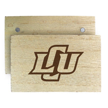 Load image into Gallery viewer, Lubbock Christian University Chaparral Wooden 2&quot; x 3&quot; Fridge Magnet Officially Licensed Collegiate Product
