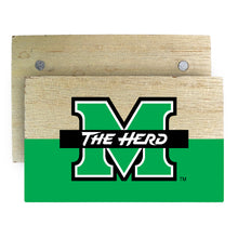 Load image into Gallery viewer, Marshall Thundering Herd Wooden 2&quot; x 3&quot; Fridge Magnet Officially Licensed Collegiate Product
