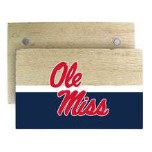 Load image into Gallery viewer, Mississippi Rebels &quot;Ole Miss&quot; Wooden 2&quot; x 3&quot; Fridge Magnet Officially Licensed Collegiate Product
