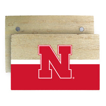 Load image into Gallery viewer, Nebraska Cornhuskers Wooden 2&quot; x 3&quot; Fridge Magnet Officially Licensed Collegiate Product
