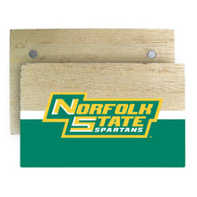 Load image into Gallery viewer, Norfolk State University Wooden 2&quot; x 3&quot; Fridge Magnet Officially Licensed Collegiate Product
