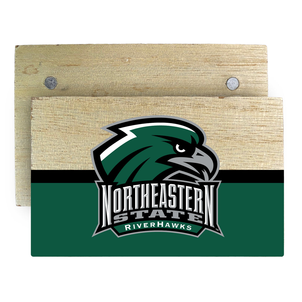 Northeastern State University Riverhawks Wooden 2