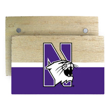 Load image into Gallery viewer, Northwestern University Wildcats Wooden 2&quot; x 3&quot; Fridge Magnet Officially Licensed Collegiate Product
