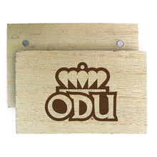 Load image into Gallery viewer, Old Dominion Monarchs Wooden 2&quot; x 3&quot; Fridge Magnet Officially Licensed Collegiate Product
