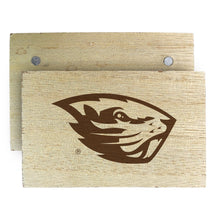 Load image into Gallery viewer, Oregon State Beavers Wooden 2&quot; x 3&quot; Fridge Magnet Officially Licensed Collegiate Product
