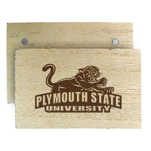 Load image into Gallery viewer, Plymouth State University Wooden 2&quot; x 3&quot; Fridge Magnet Officially Licensed Collegiate Product
