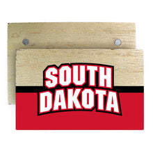 Load image into Gallery viewer, South Dakota Coyotes Wooden 2&quot; x 3&quot; Fridge Magnet Officially Licensed Collegiate Product
