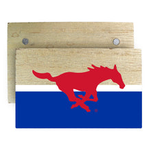 Load image into Gallery viewer, Southern Methodist University Wooden 2&quot; x 3&quot; Fridge Magnet Officially Licensed Collegiate Product
