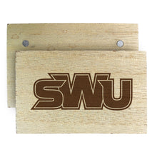 Load image into Gallery viewer, Southern Wesleyan University Wooden 2&quot; x 3&quot; Fridge Magnet Officially Licensed Collegiate Product
