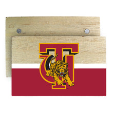 Load image into Gallery viewer, Tuskegee University Wooden 2&quot; x 3&quot; Fridge Magnet Officially Licensed Collegiate Product
