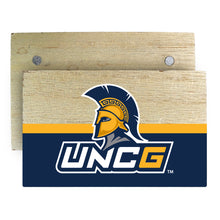 Load image into Gallery viewer, North Carolina Greensboro Spartans Wooden 2&quot; x 3&quot; Fridge Magnet Officially Licensed Collegiate Product
