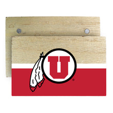 Load image into Gallery viewer, Utah Utes Wooden 2&quot; x 3&quot; Fridge Magnet Officially Licensed Collegiate Product
