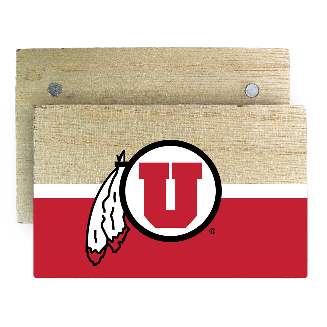 Utah Utes Wooden 2