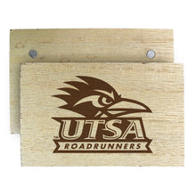 Load image into Gallery viewer, UTSA Road Runners Wooden 2&quot; x 3&quot; Fridge Magnet Officially Licensed Collegiate Product
