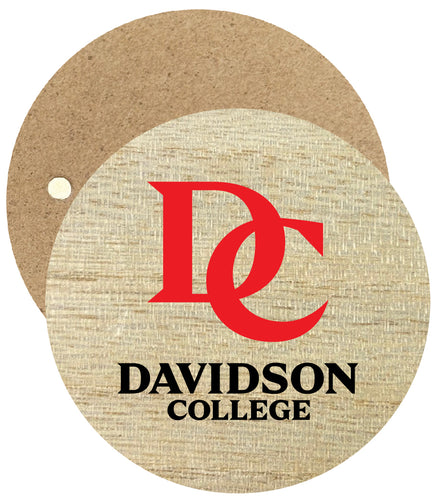 Davidson College Round Wooden 2.5