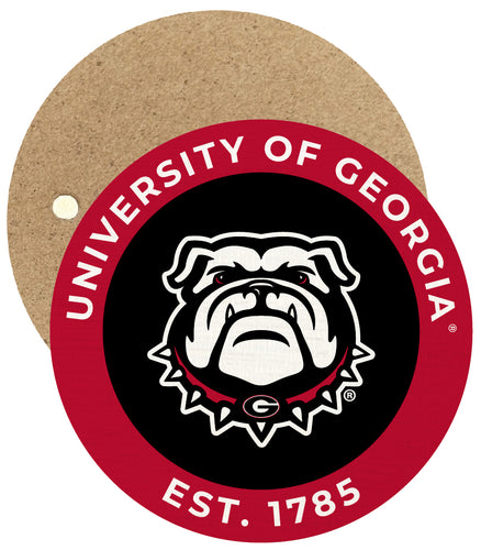 Georgia Bulldogs Round Wooden 2.5