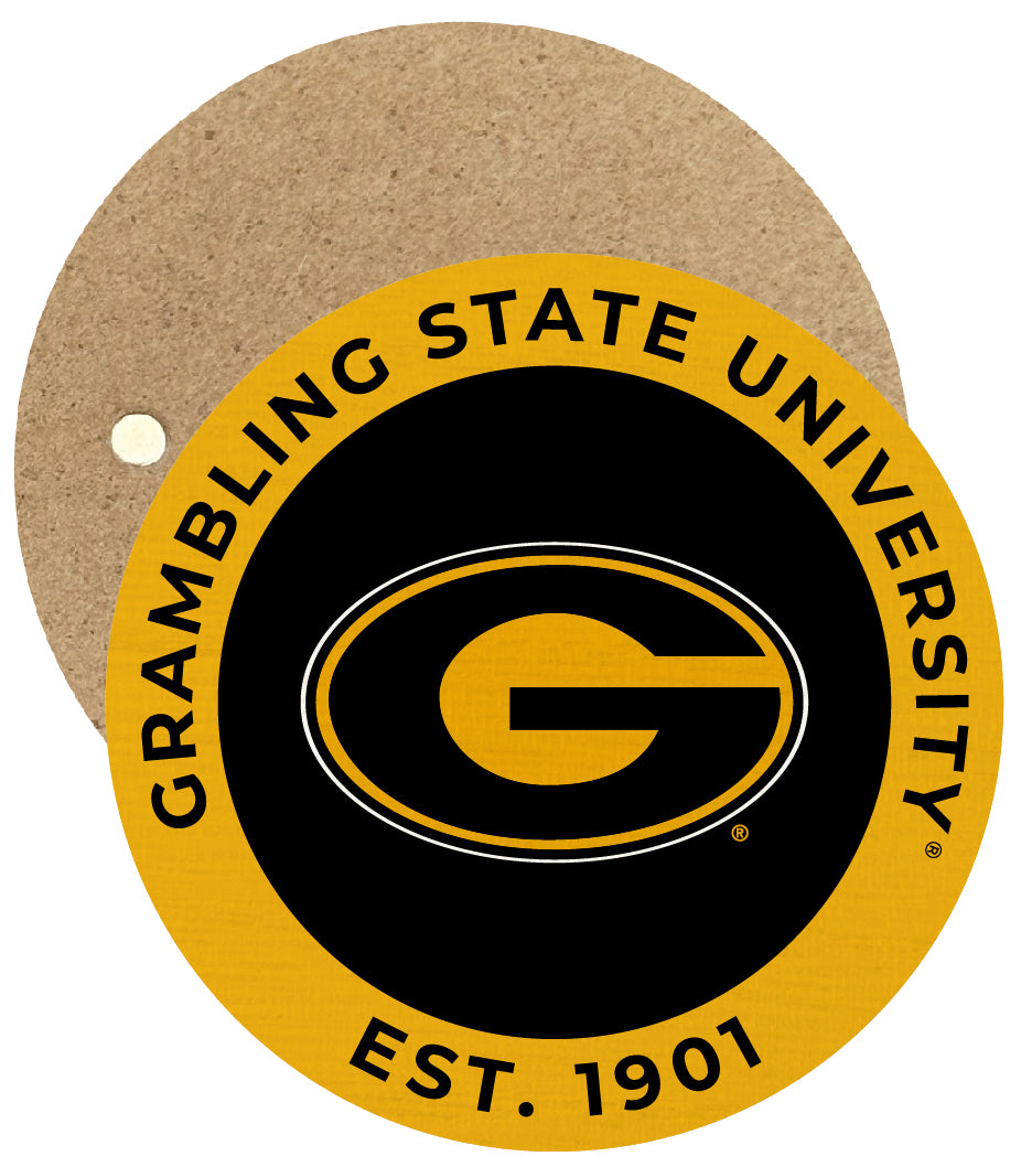 Grambling State Tigers Round Wooden 2.5