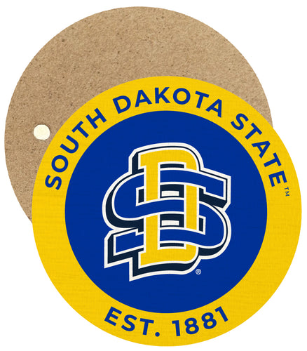 South Dakota State Jackrabbits Round Wooden 2.5