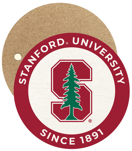 Stanford University Round Wooden 2.5