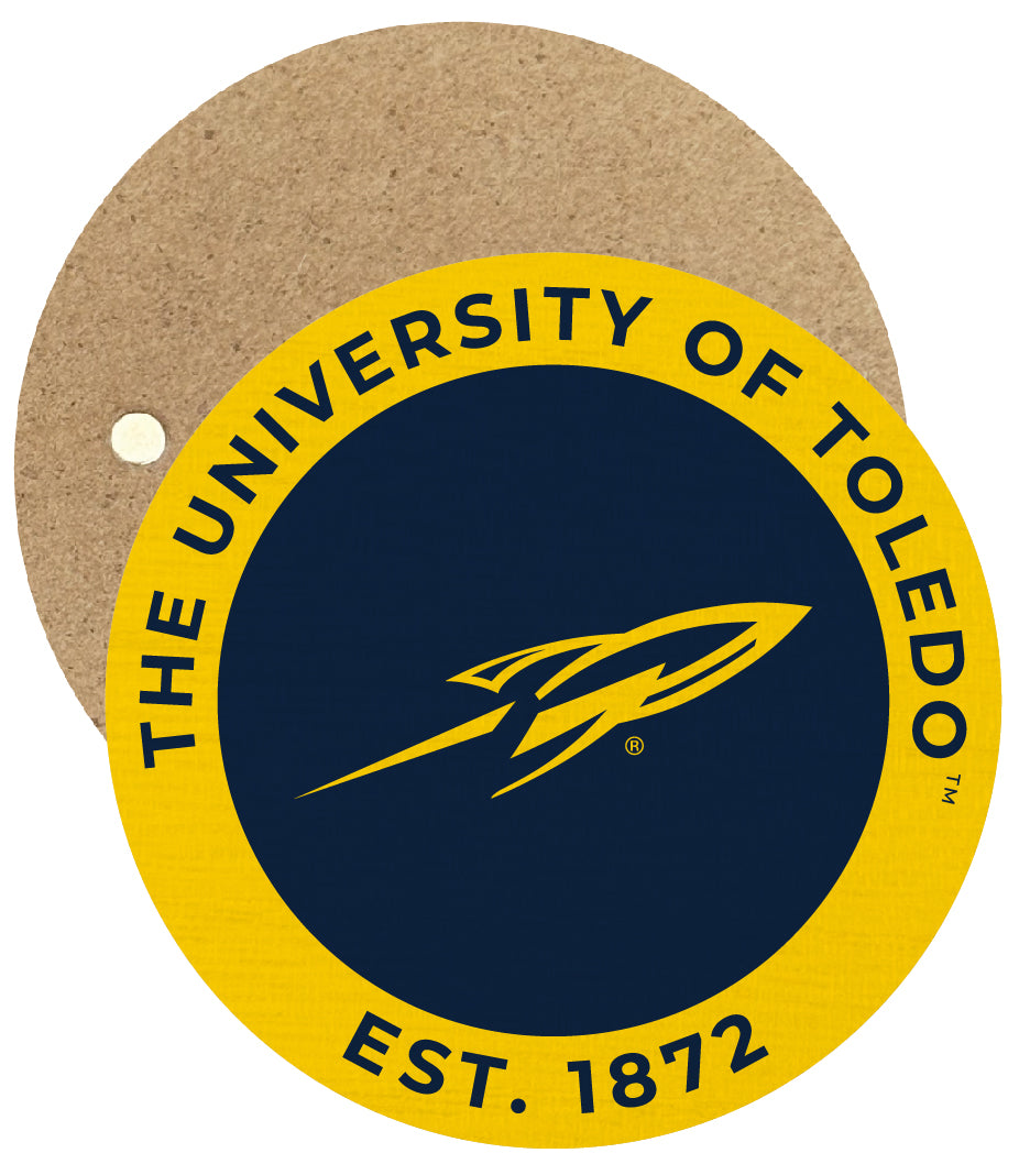 Toledo Rockets Round Wooden 2.5