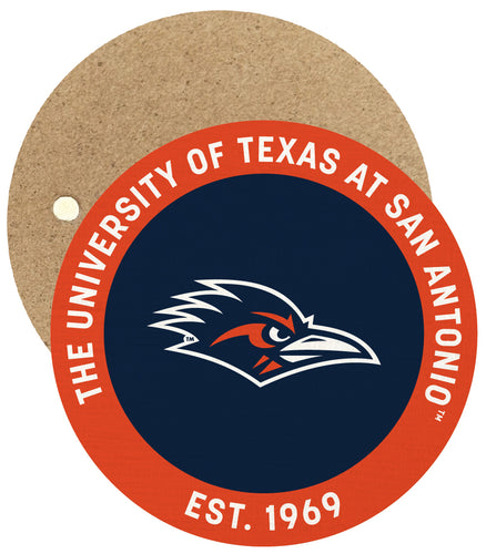 UTSA Road Runners Round Wooden 2.5