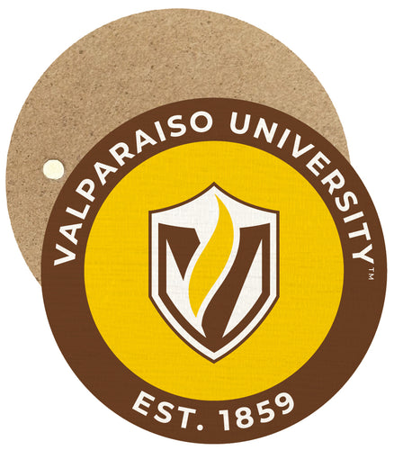 Valparaiso University Round Wooden 2.5