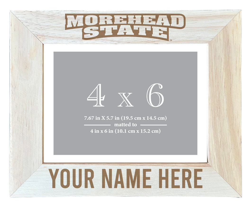 Morehead State University Customizable Wooden Photo Frame Matted 4