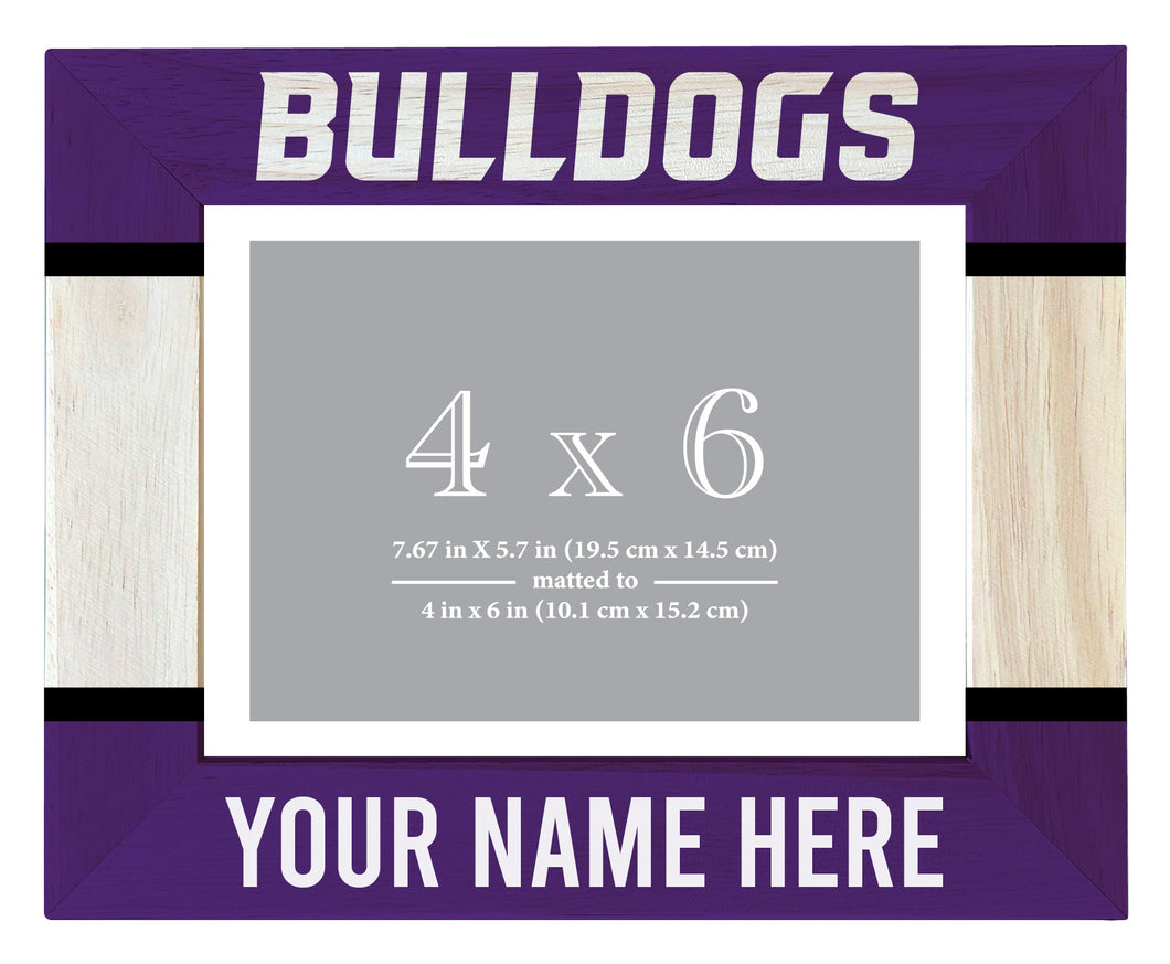 Truman State University Customizable Wooden Photo Frame Matted 4