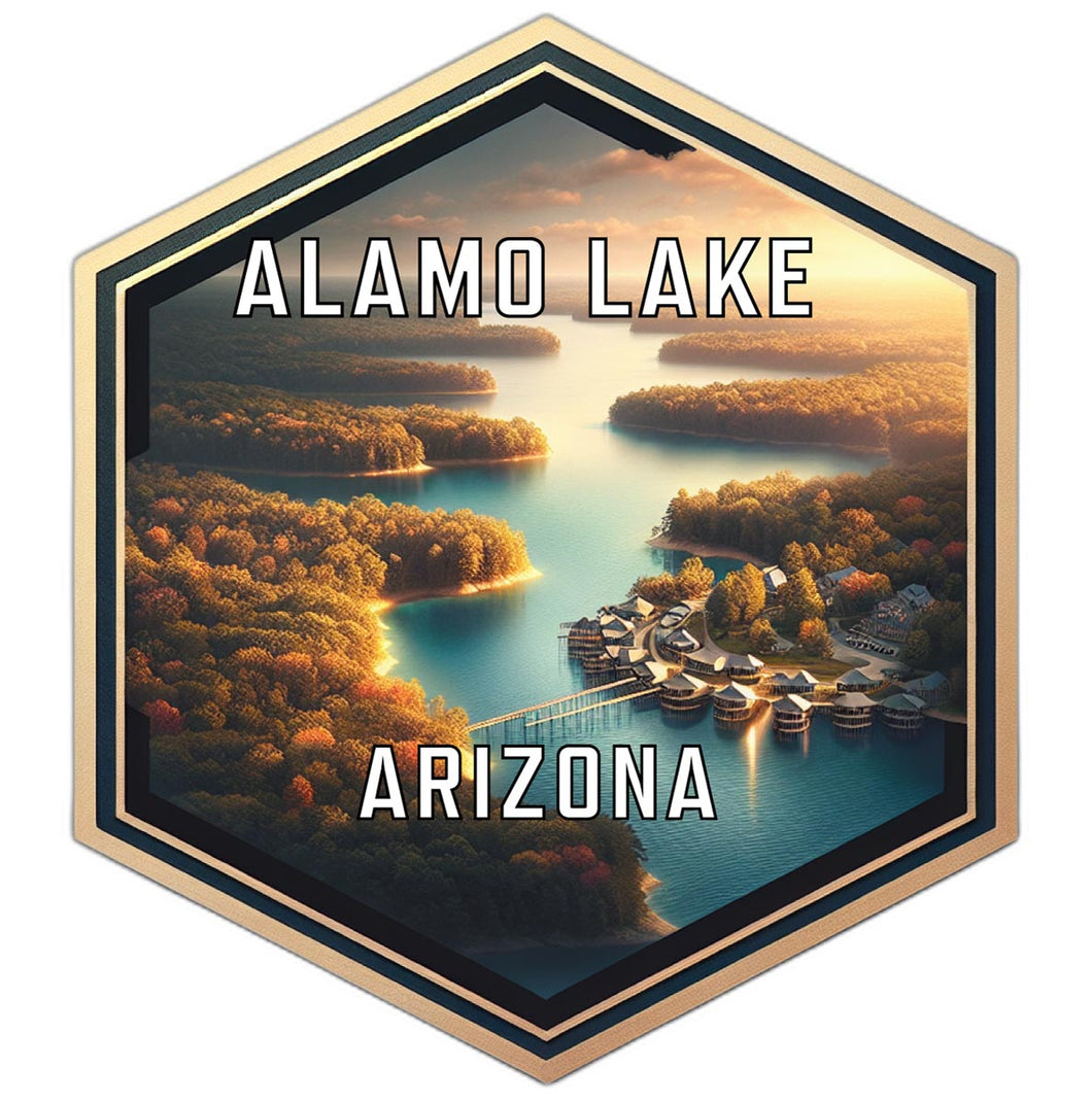 Alamo Lake Arizona Travel Destination Souvenir Vinyl Decal Sticker 4-Inch