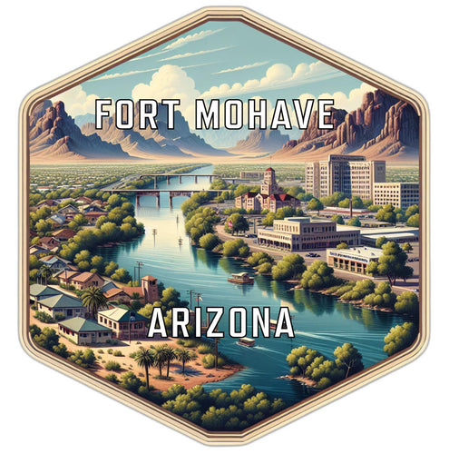 Fort Mohave Arizona Travel Destination Souvenir Vinyl Decal Sticker 2-Inch